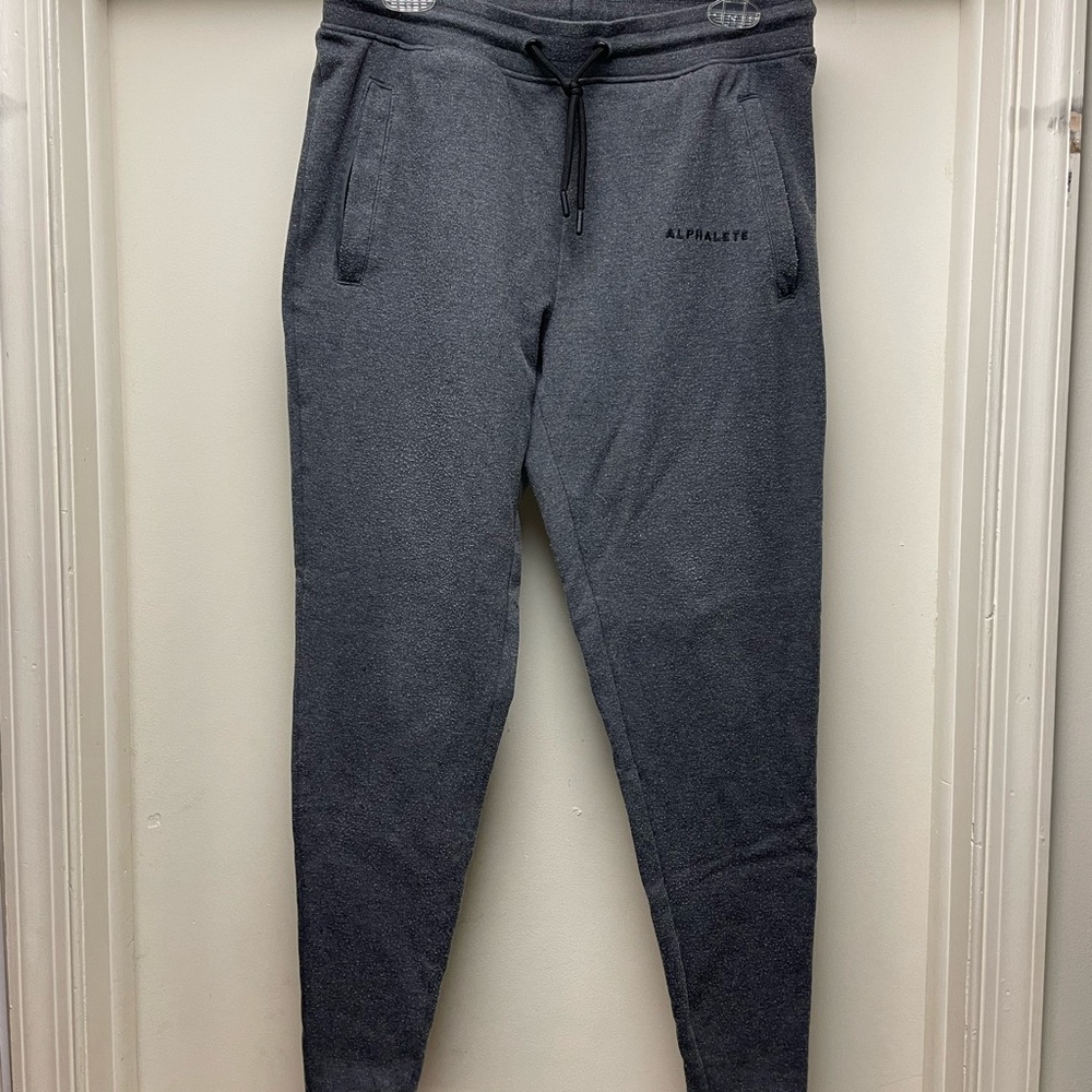 Space grey Alphalete joggers
